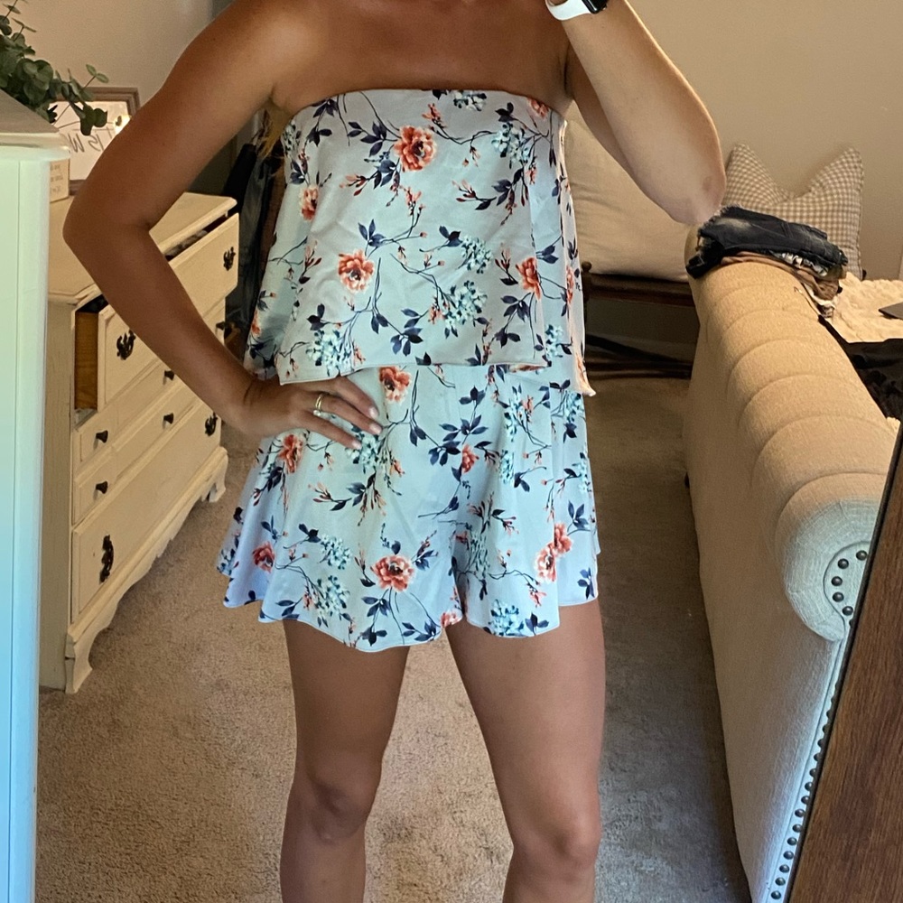 Floral romper